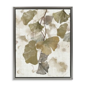 Stupell Industries Rustic Ginkgo Leaves, 17" x 21" - 1 of 4