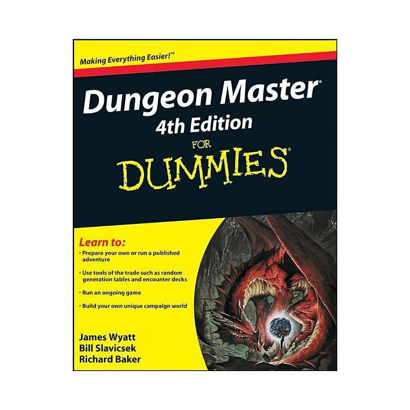 Dungeon Master For Dummies - 4th Edition by  James Wyatt & Bill Slavicsek & Richard Baker (Paperback), 1 of 2