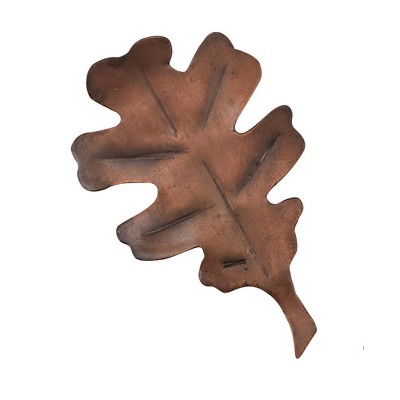 Park Designs Copper Finish Leaf Napkin Ring Set of 4