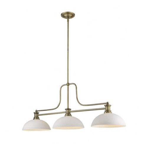 Z-Lite Melange 3 - Light Chandelier in  Heritage Brass - image 1 of 1