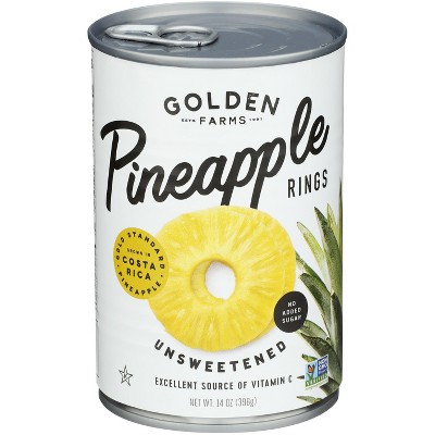 Golden Farms - Pineapple Rings - Case of 12 - 14 oz