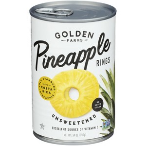 Golden Farms - Pineapple Rings - Case of 12 - 14 oz - 1 of 1