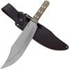 Condor Tool & Knife Undertaker Knife - 1075 High Carbon Steel -  Full Tang Hunting Knives with Sheath - 10.2in Blade - 24oz - 4 of 4