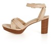 Women's Plus Size WIDE FIT Leah Platform - tan | CITY CHIC - 4 of 4