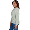 Alfred Dunner Women's Cable Chenille Pullover Sweater - 4 of 4