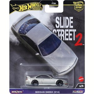 Hot Wheels Nissan 240SX S14 Car Culture Slide Street 2 Premium - 1 of 4
