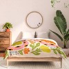 Deny Designs Jaclyn Caris Snake In The Garden Queen/Full Comforter and Sham 2pc Set - 3 of 4