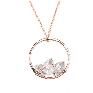 Herkimer Frame Necklace - 1 of 4