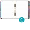 Global Printed Products Hardcover AY 2025-2026 Fashion Planner - 8.5"x11" (Pastel Peacock) - 4 of 4