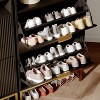 Shoe Cabinet Storage for Entryway ,Wood Shoe Rack with 2 Flip Drawers & Open Storage Shelf - 3 of 4