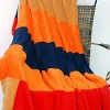 Slickblue Multi-Stripe Coral Fleece Throw, 59x78.7 inches, Warm & Comfortable for Bedroom & Living Room, 5 Color Options - 3 of 3