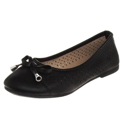 target black ballet flats