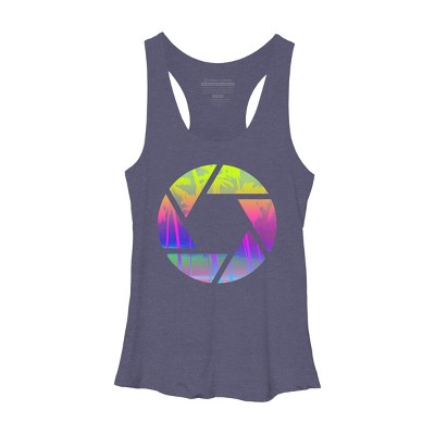 Women's Design By Humans Capture the Summer By clingcling Racerback Tank Top
