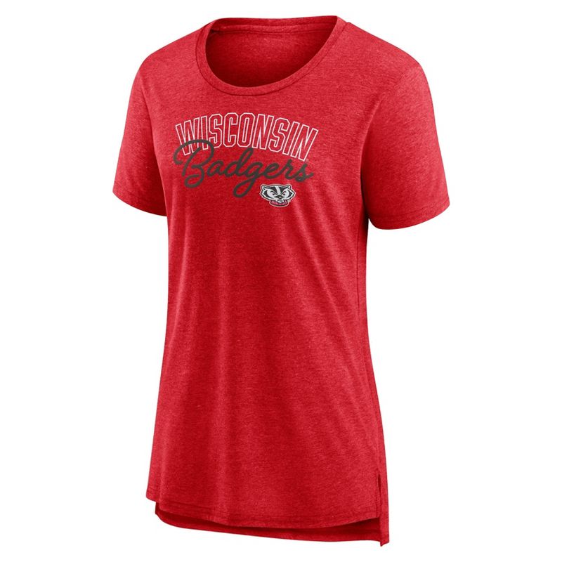 NCAA Wisconsin Badgers Women&#39;s T-Shirt, 2 of 4