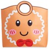The Lakeside Collection Christmas Gift Sack with Handles - Gingerbread Man - 4 of 4