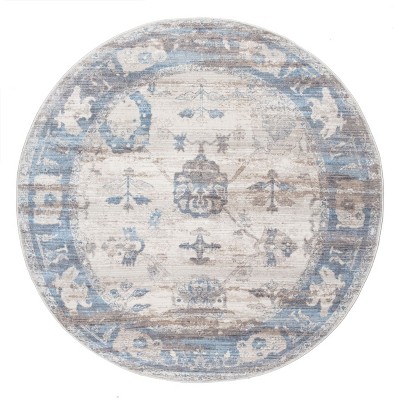Nuloom Vintage Brandi Floral Fringe Indoor Area Rug