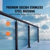VEVOR Glass Clamp, 35.83" Height Glass Railing Bracket for 0.39 "-0.47 " Thickness Tempered Glass, 304 Stainless Steel Glass Mounting Clamp - 3 of 4