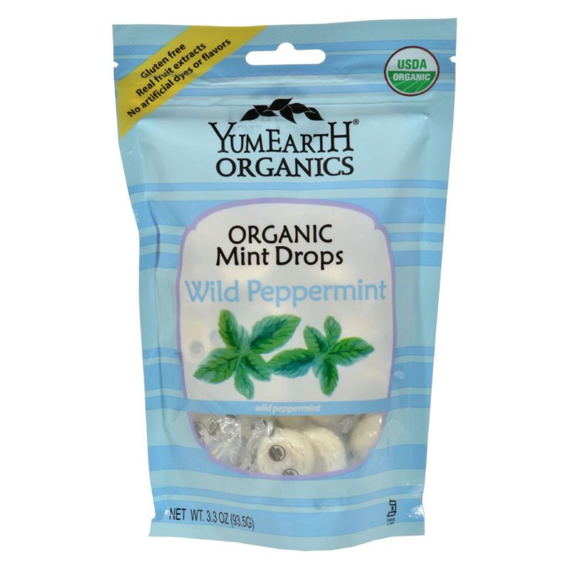 Yumearth Organic Wild Peppermint Mint Drops - Case of 6/3.3 oz, 2 of 8
