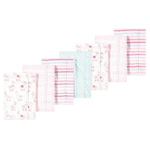 Luvable Friends Hudson Baby Flannel Burp Cloths 7pk - 1 of 2