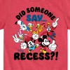 Boys' - Disney - Did Someone Say Recess Short Sleeve Graphic T-Shirt - 2 of 4