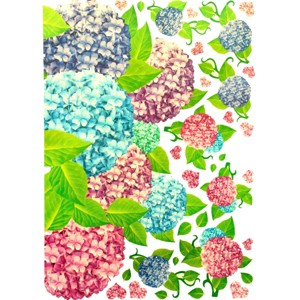 Slickblue Boiling Flowers in the Wind Wall Art Decals - Easy Apply Vinyl Stickers for Home Décor - 19.6"x27.5" - 1 of 3