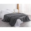 Brushed Microfiber Flat Sheet Only, Super Soft Hotel Quality Top Sheet - NTBAY - 4 of 4