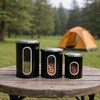 Fortune Candy 3 PCS Stainless Steel Canister Set with Anti-Fingerprint Lids & Visible Windows, Multipurpose Food Storage for Kitchen or Travel - 2 of 4