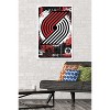 Trends International NBA Portland Trail Blazers - Maximalist Logo 23 Framed Wall Poster Prints - 2 of 4