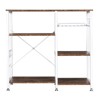 Karl Home 3-Tier Kitchen Baker's Rack Utility Storage Shelf Microwave Stand Storage Cart - 3 of 4