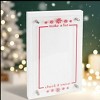 Red and White MDF and Acrylic Christmas Wall Sign – 15.5" by Melrose - 3 of 3