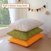 Itopfox 3 in 1 Kids Bean Bag Chair Bed, Convertible Chair Folds from Bean Bag to Lounger, Child Floor Sofa for Floor Mattress with High-Density Foam - 4 of 4
