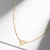Pure Collection by Ross-Simons Italian 14kt Yellow Gold Lumachina Toggle Clasp Necklace - 4 of 4