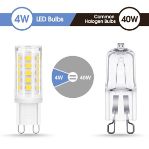 YANSUN 40-Watt Equivalent G9 LED Light Bulb Non-Dimmable Daylight 6000K, 5-Pack - 1 of 1