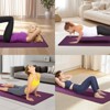 Yoga Mat, Exercise Yoga Mat with Non-Slip Design, 72" x 24" TPE Exercise Mat, Multi-Purpose Workout Mat for Women, Pilates Fitness and Floor Exercises - 4 of 4
