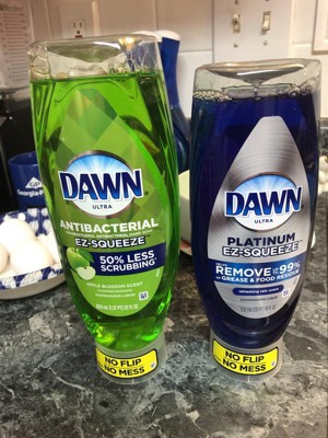 Dawn Ultra 56 oz. Apple Blossom Scent Antibacterial Dishwashing Liquid  003700014959 - The Home Depot