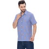 HAPPY BAY Men's Hawaiian Shirts Short Sleeve Button Down Mens Casual Work Shirt Vacation Pineapple Tropical Party Plaid Shirts for Men - 4 of 4