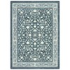 Acekool Area Rugs: Washable Non-Slip Vintage Floral Botanical Carpet, Soft Low Pile Foldable Stain Resistant Rugs for Living Room, Bedroom, Home - 3 of 4