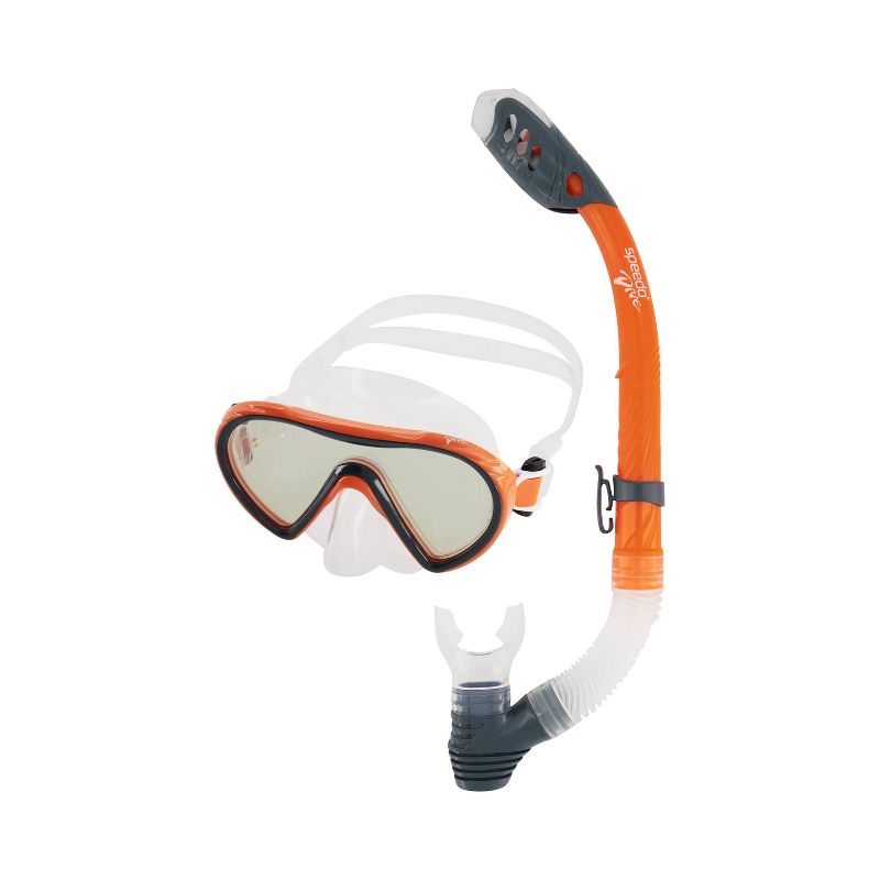 target.com | Speedo Adult Expedition Mask - Oriole/Gray
