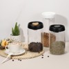 Unique Bargains Glass Airtight Vacuum Seal Coffee Bean Container - 3 of 4