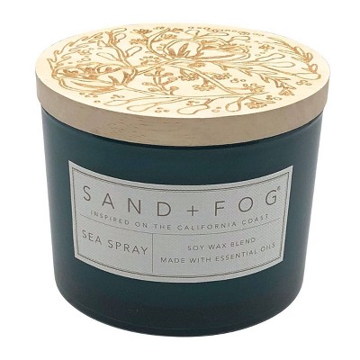 12oz Floral Sea Spray Scented Candle - Sand + Fog