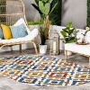 Nuloom Indoor/Outdoor Transitional Labyrinth Area Rug - 2 of 4