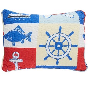 The Lakeside Collection Nautical Bedroom Ensemble - Sham 1 Pieces - 1 of 3
