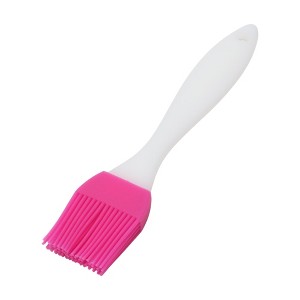 Unique Bargains Basting Brush 28g Large Handle Brush Color Block Dishwasher Safe Silicone PP 7.87"x1.57" 1Pcs - 1 of 4