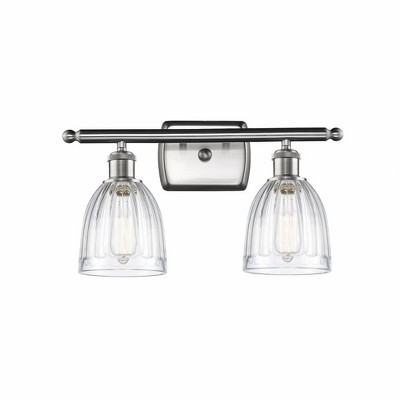 Brookfield - 2 Light Bath Vanity In Industrial Style-9 Inches Tall and 16 Inches Wide