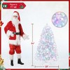 Yaheetech 4.5Ft/6Ft/7.5Ft/9Ft Pre-lit Spruce Artificial Christmas Tree with LED Lights - 2 of 4