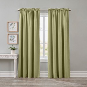 BrylaneHome BH Studio Blackout Curtain - 1 of 4