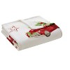 Kate Aurora Holiday Red Pickup Trucks, Candy Canes & Christmas Trees Accent Throw Blanket - 50 in. W x 60 in. L - 2 of 4
