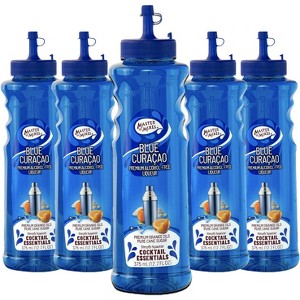 Master of Mixes Cocktail Essentials Blue Curacao Syrup - 375ml Bottle (12.7 Fl Oz) - Mixer Perfect for Bartenders and Mixologists - 1 of 3