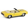 1970 Plymouth 'Cuda Convertible Yellow "Barrett-Jackson" Series 15 1/64 Diecast Model Car by Greenlight - 3 of 4