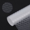 Unique Bargains Diagonal Check Pattern Shelf Liner 59.06"x19.69" Transparent 1 Pc - 3 of 4